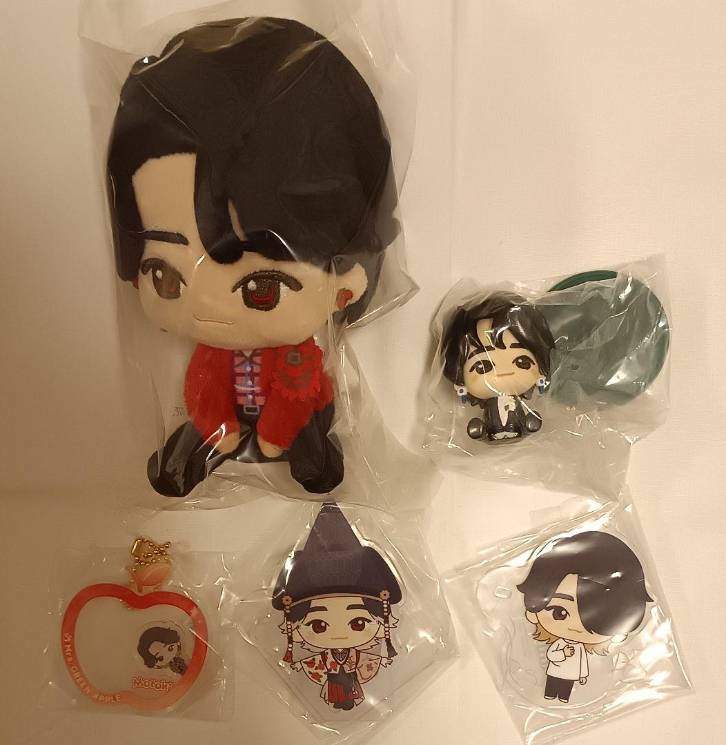 Mrs. GREEN APPLE 一番くじ 大森元貴A賞ぬいぐるみ他4点セット