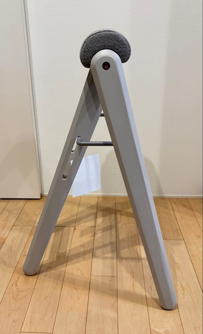 【未使用】TITTO フォールディングハイスツール　グレー