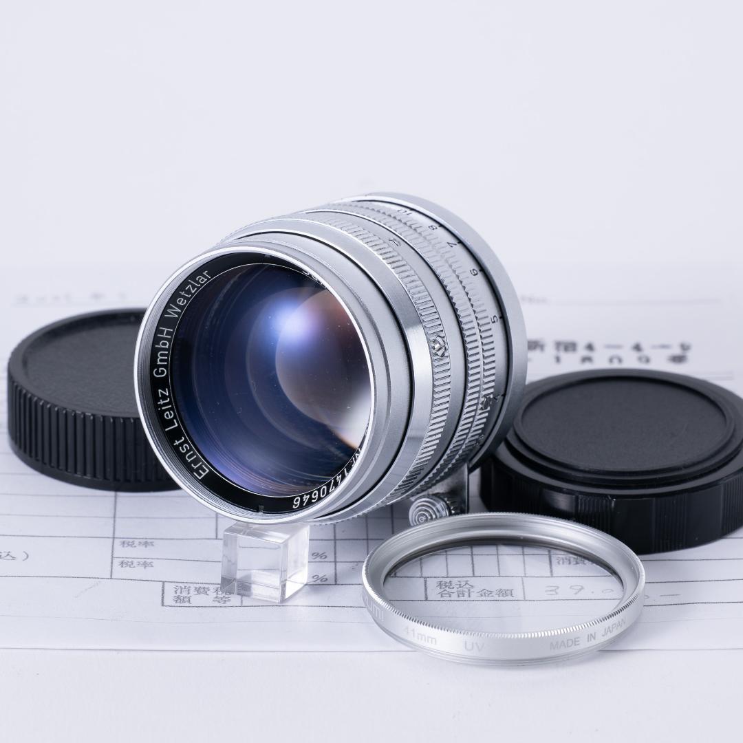 山崎磨き！Leica Summarit 50mm f1.5 オールドレンズ