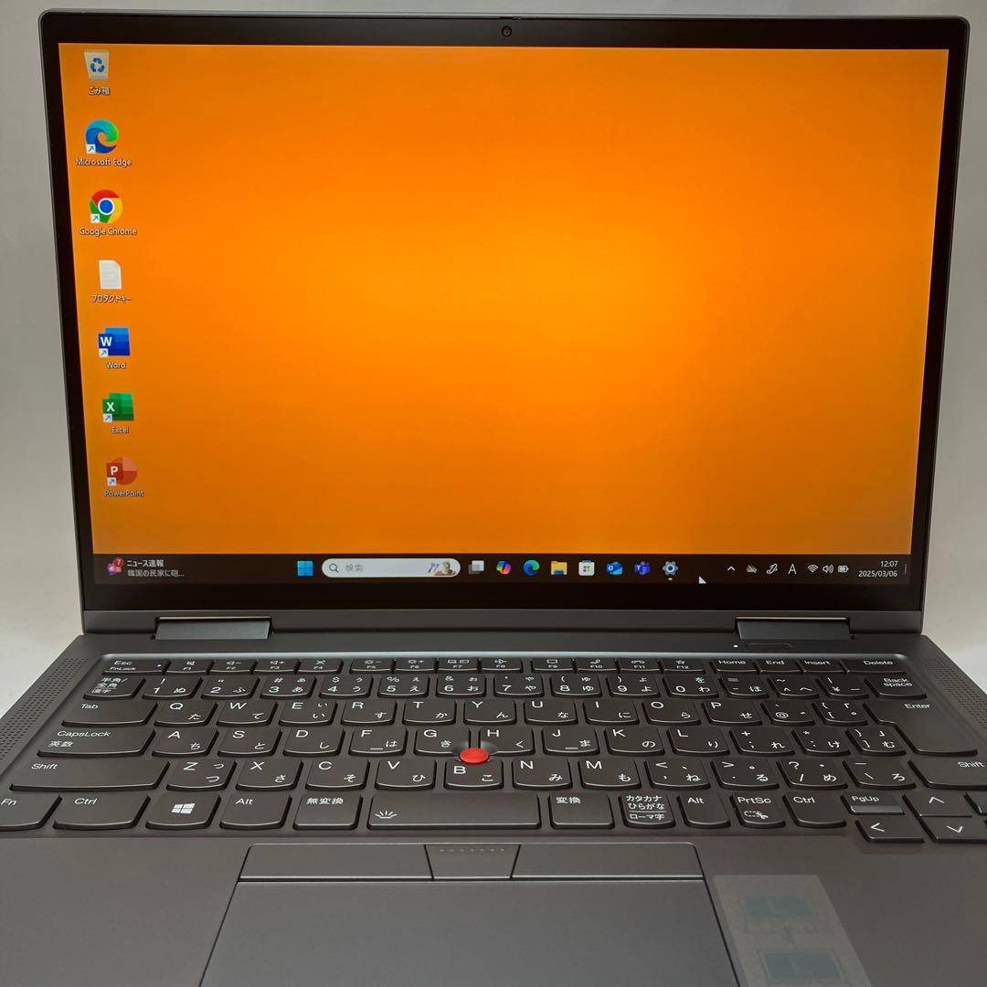 準美品 ThinkPad X1 Yoga Gen6 タッチ液晶 オフィス2024