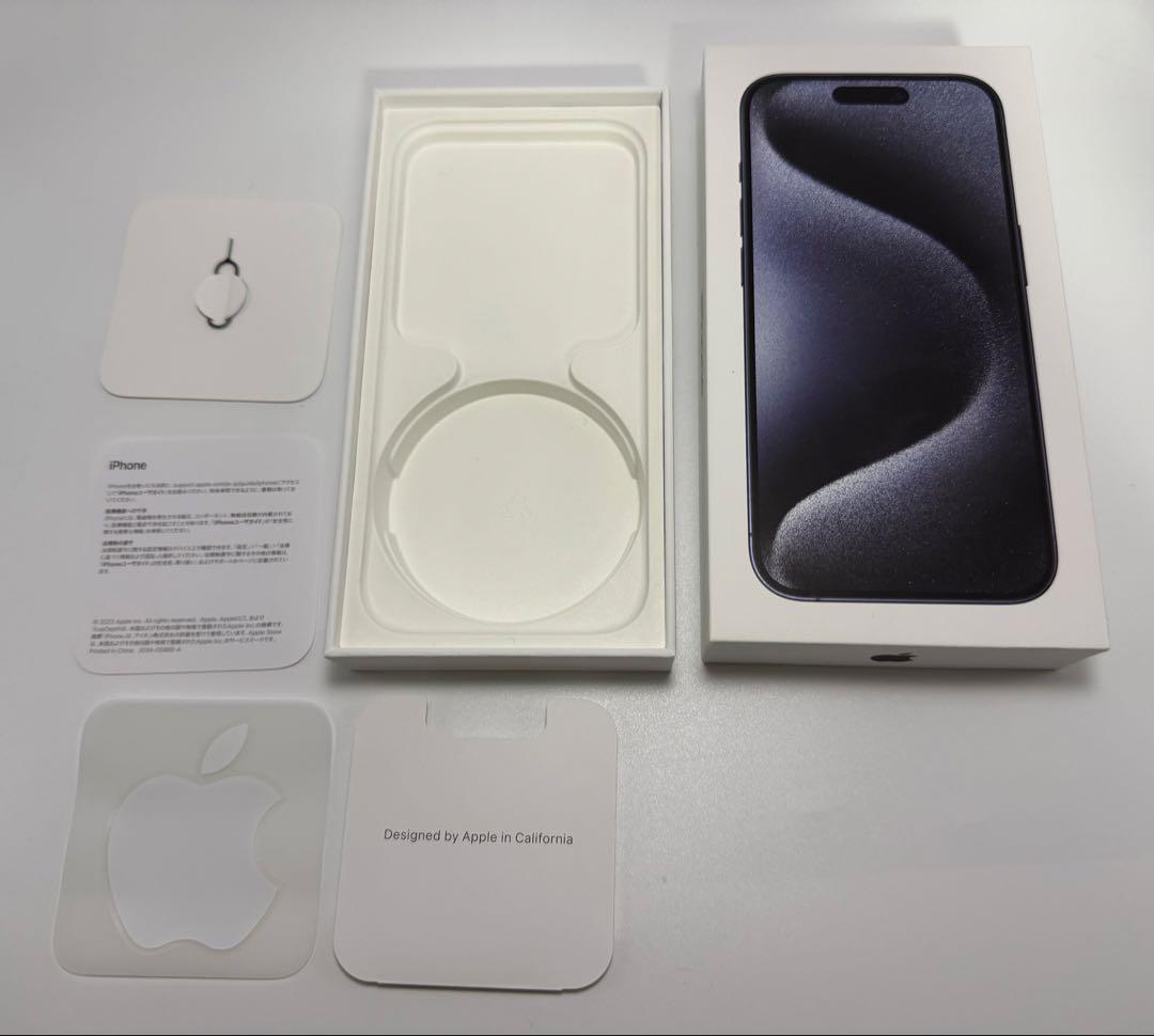 iPhone 15 pro 256GB simフリー