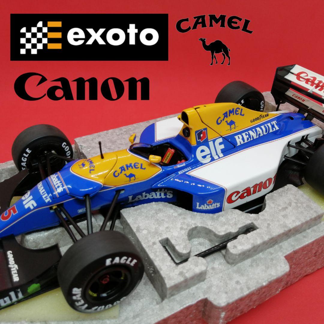 EXOTO　1/18 　ウィリアムズ・ルノー　FW14B 　Nマンセル