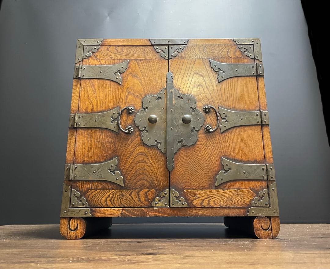 アンティーク　時代箪笥　小引き出し