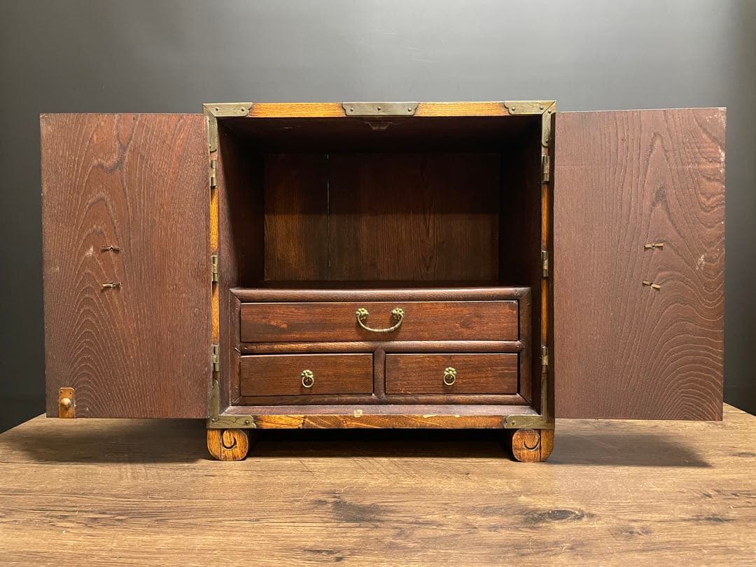 アンティーク　時代箪笥　小引き出し