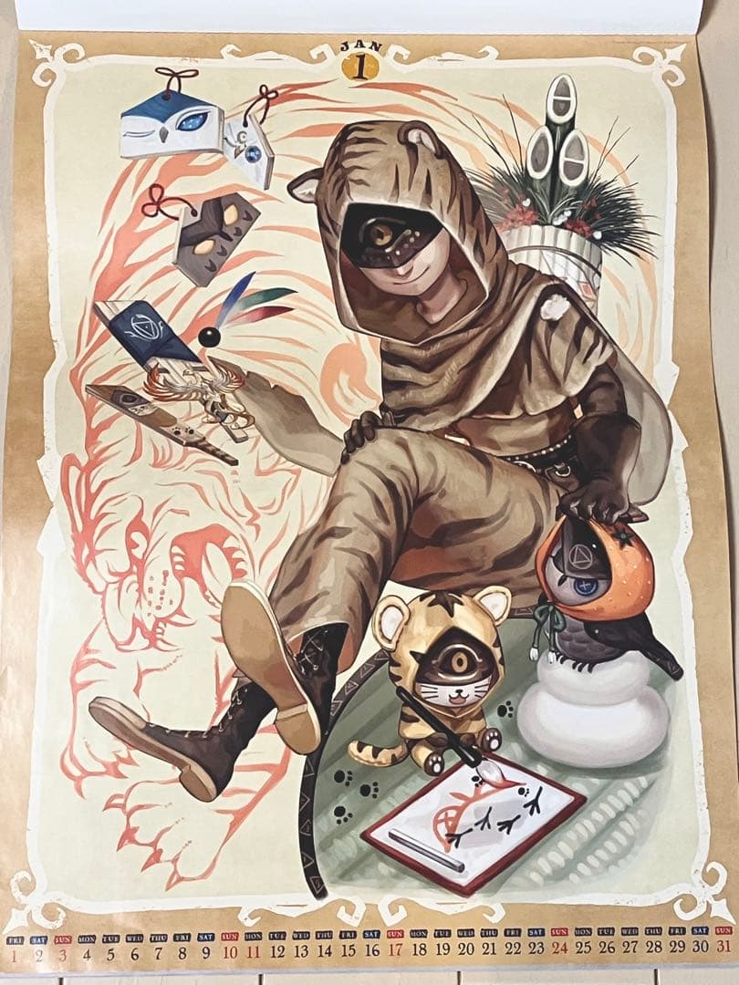 【希少・完売】第五人格 2021年 カレンダー