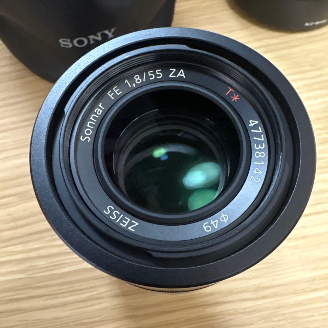 ［極美品］SONY Sonnar T* FE 55mm F1.8