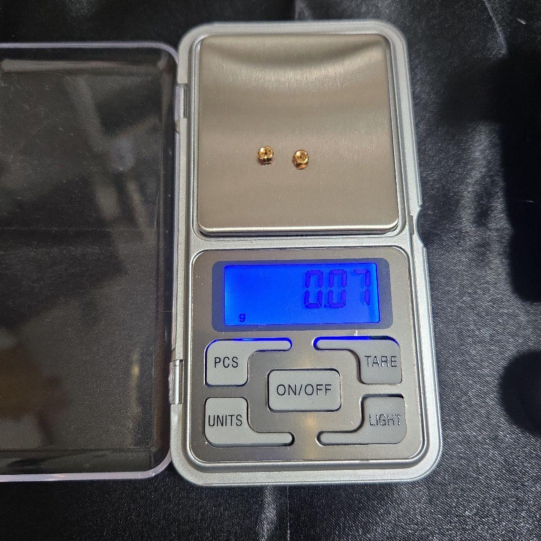 K18 & K18WG シンメトリー花形ダイアモンドスタッドピアス✨