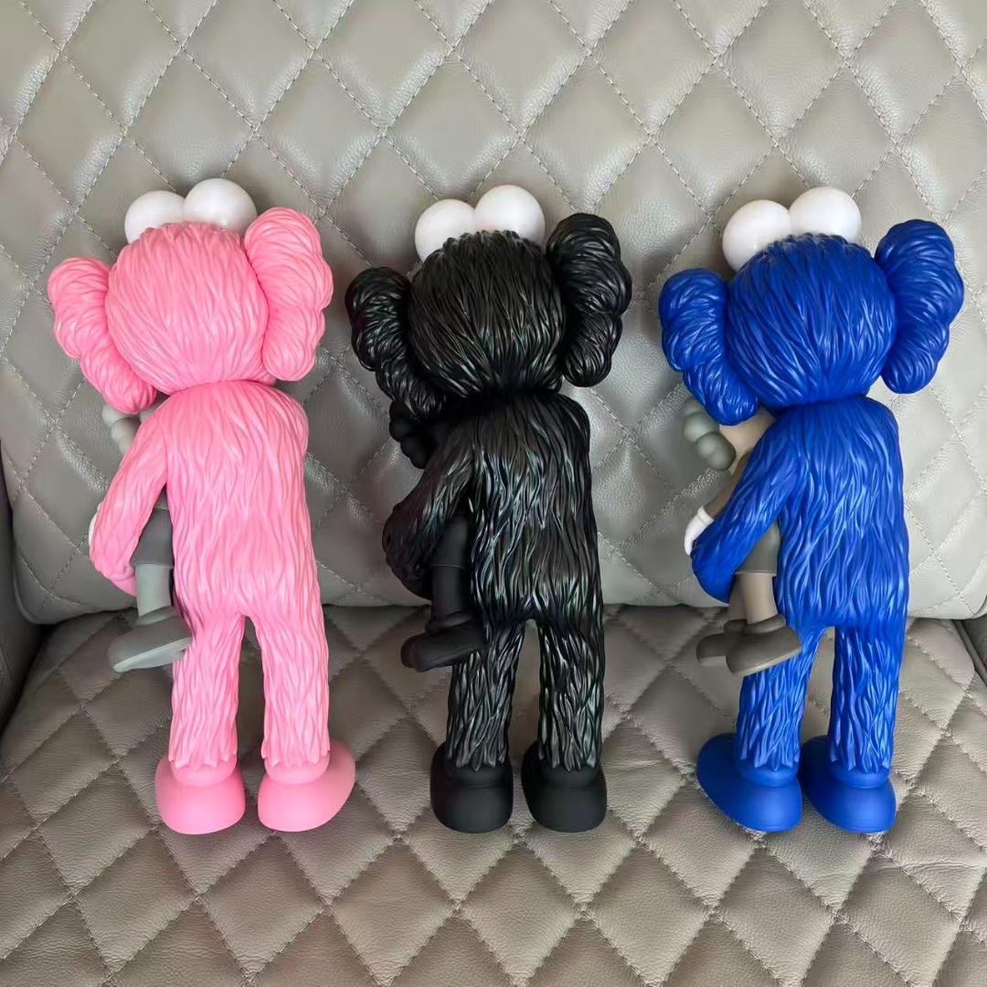 レア 希少 KAWS カウズ フィギュア 3点セット ピンク ブラック ブルー