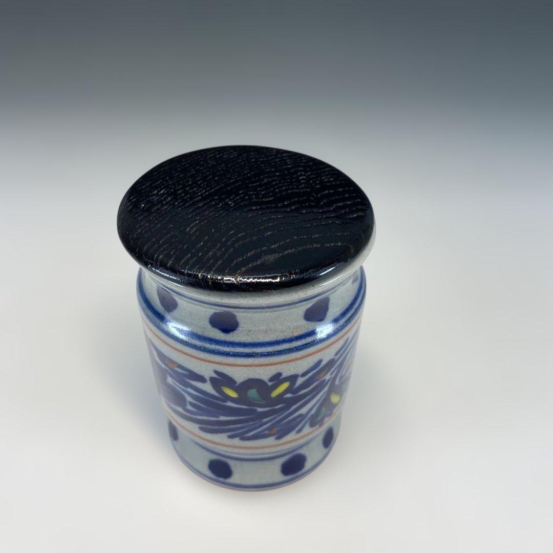 【茶道具】玉堂窯　紅毛絵替茶器（共箱）