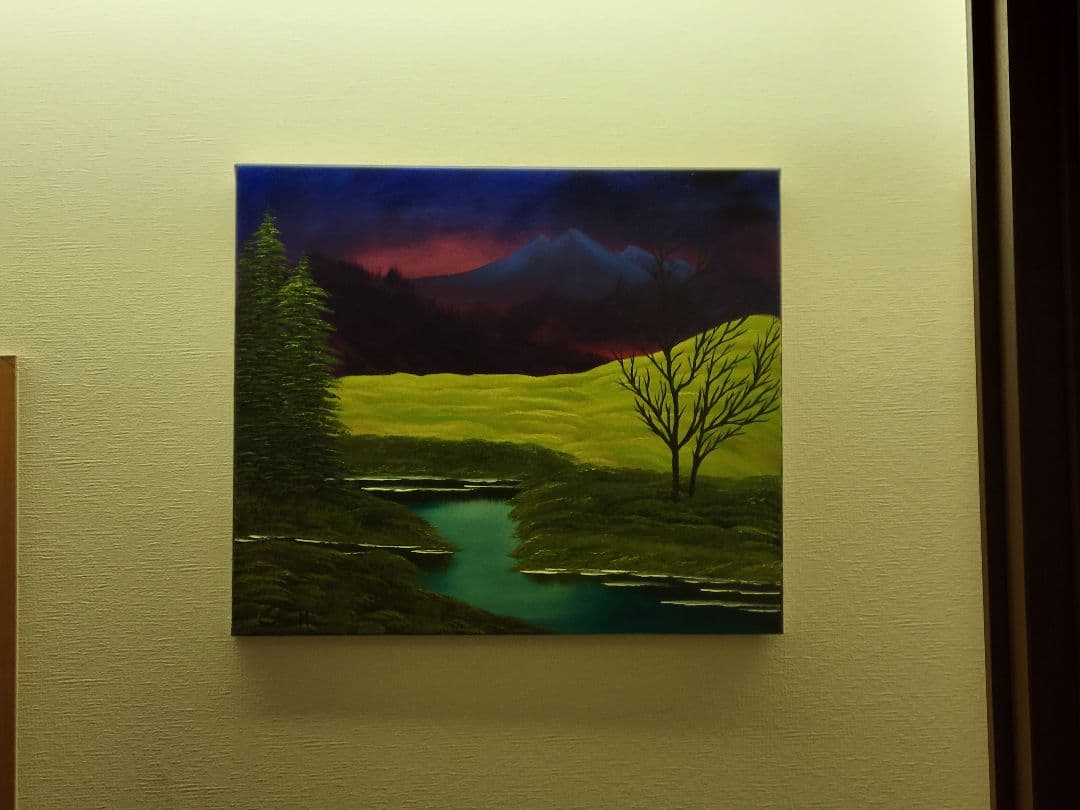 View from clear creeks 澄んだ小川の景色