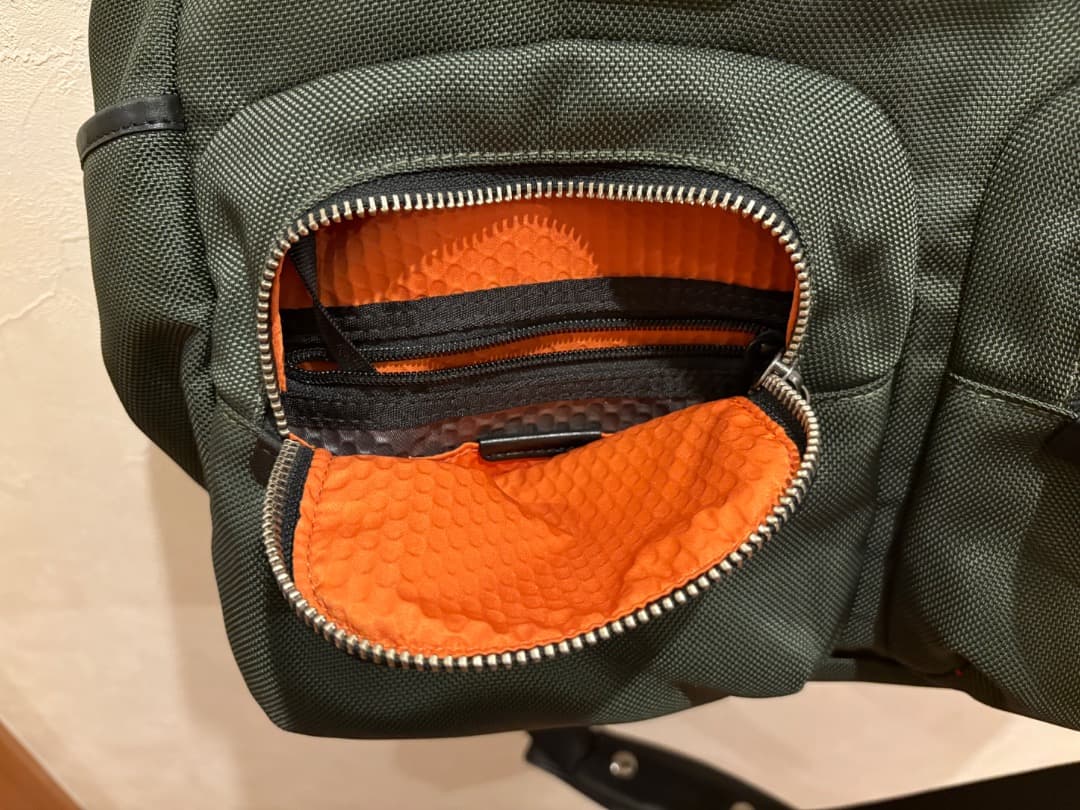 【美品】TUMI カーキ ボストン エバレットエッセンシャルトート グリーン