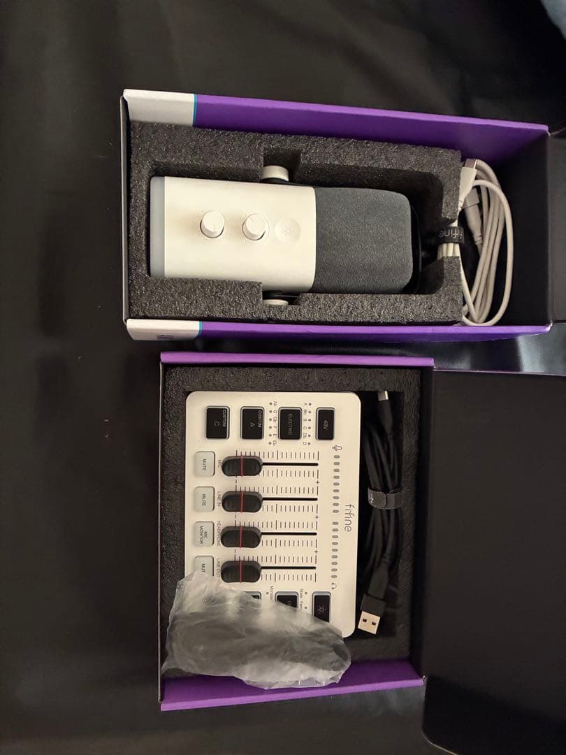 Fifine AM8 SC3オーディオインターフェースセット