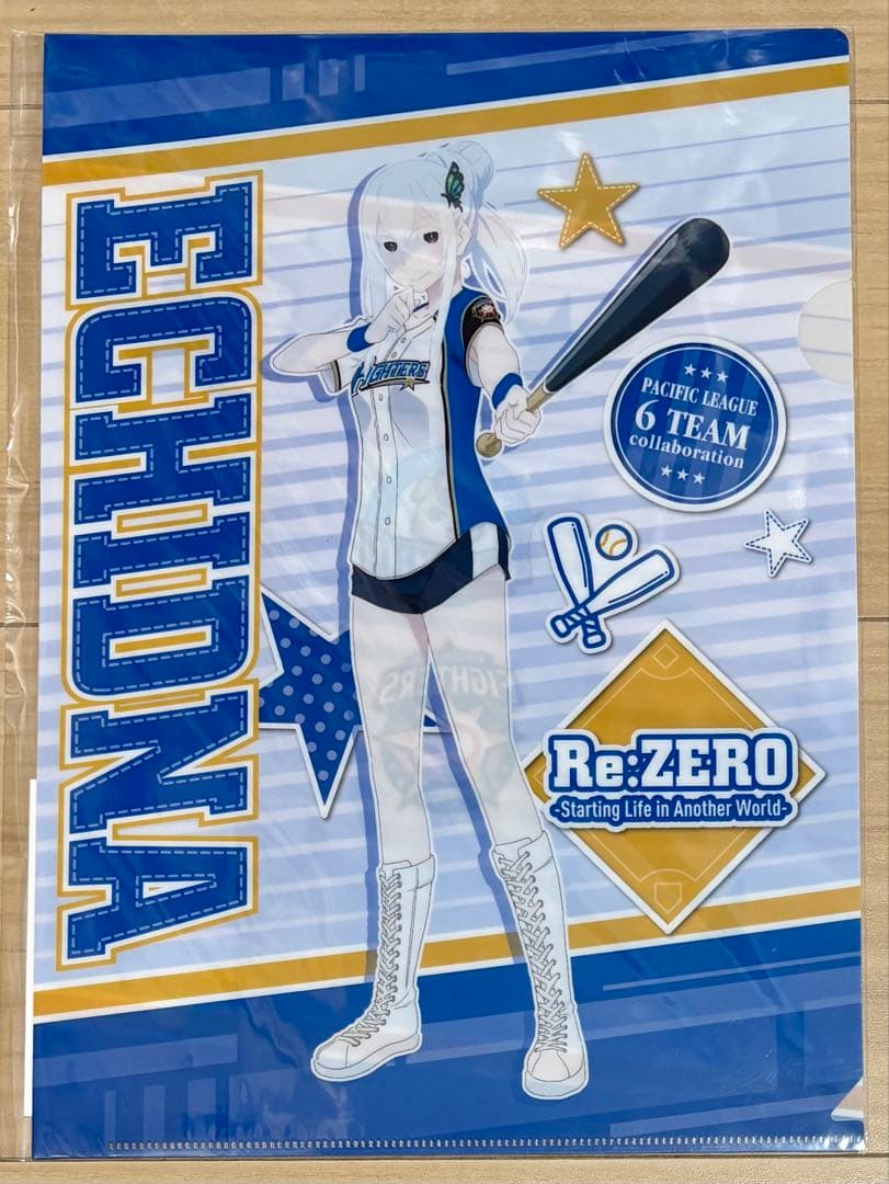 Re:ゼロから始める異世界生活　リゼロ パ・リーグ6球団コラボ　全6種　コンプ