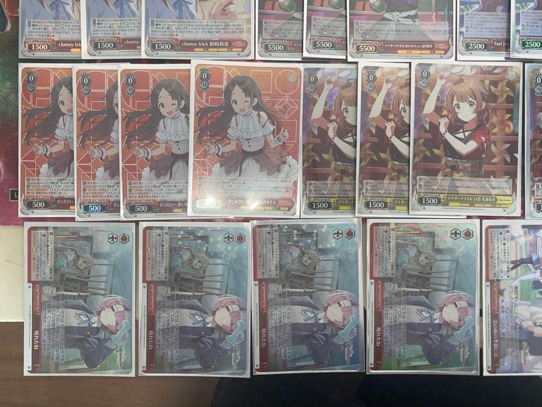 ヴァイス　高レアリティ　学マス　8電源デッキ　有村麻央L.U.V姫崎莉波①