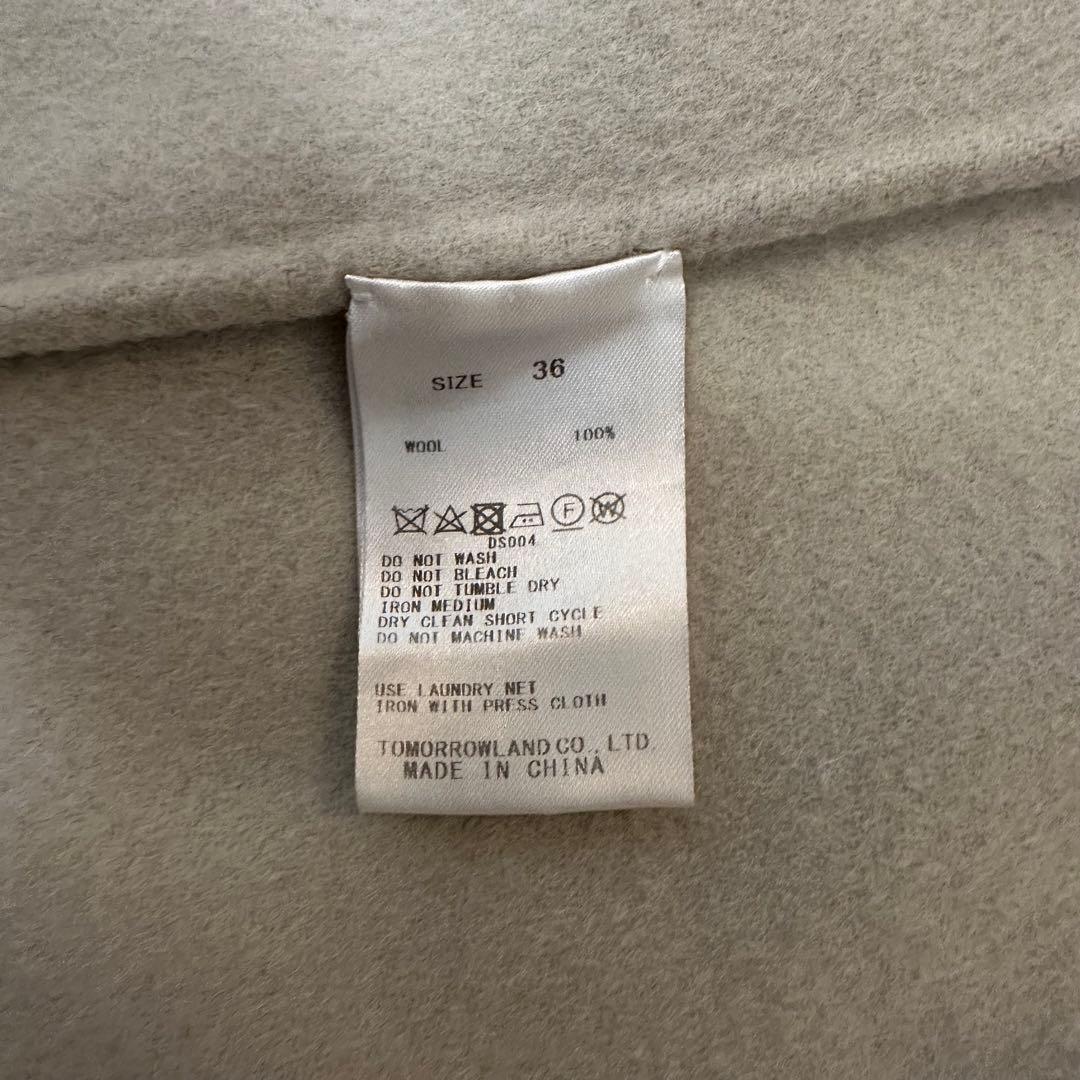 DES PRÉS ダブルフェイスメルトンビーバー ショートコート