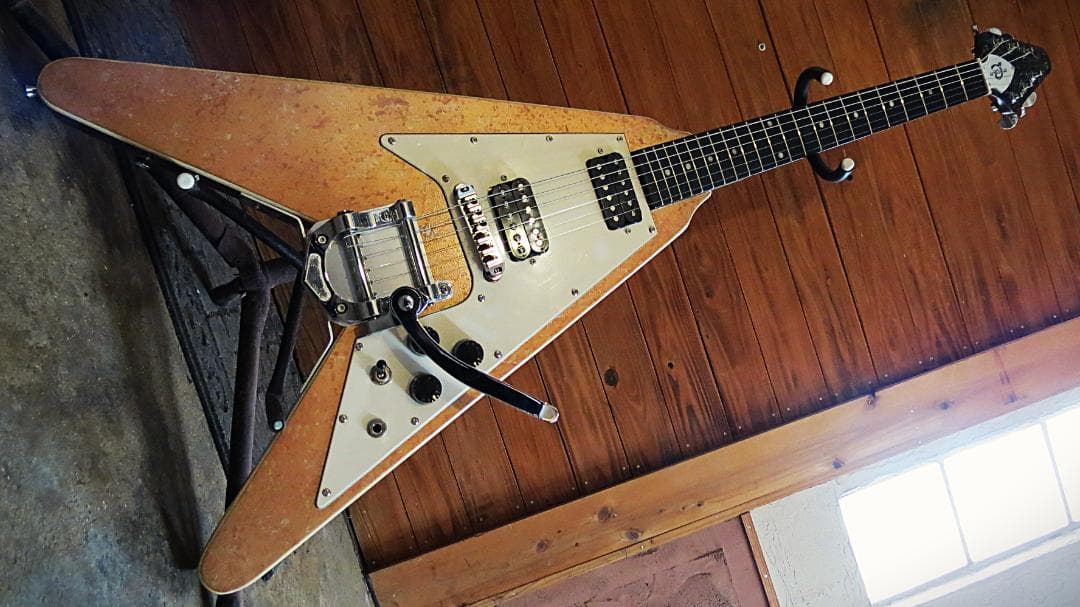 FGV　豪華仕様　オリジナル塗装　コイルタップBL　ビブラートUN　アルニコPU