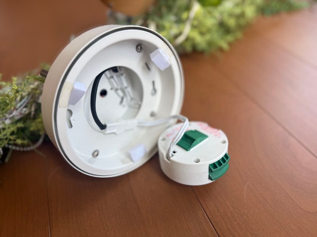 シーリングライト フェイクグリーン付き