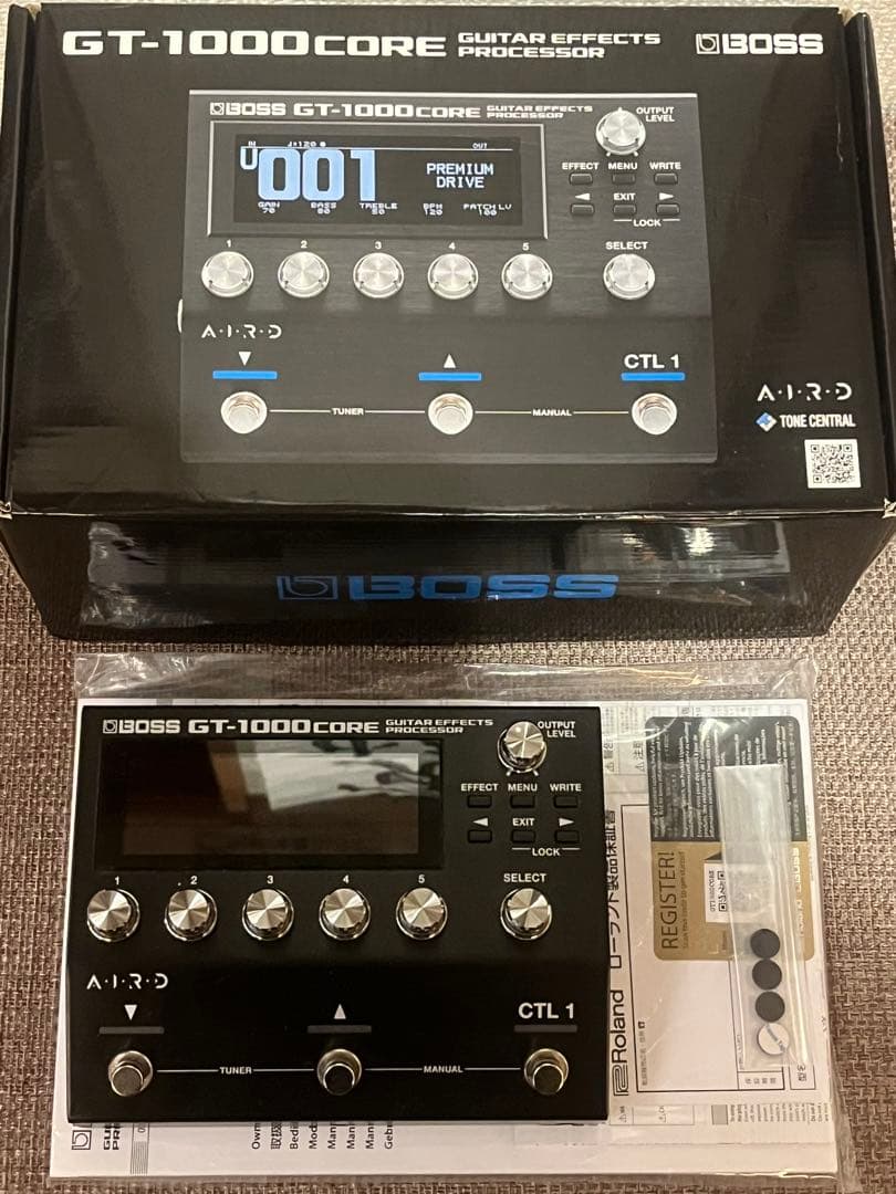 ギター BOSS gt1000 core