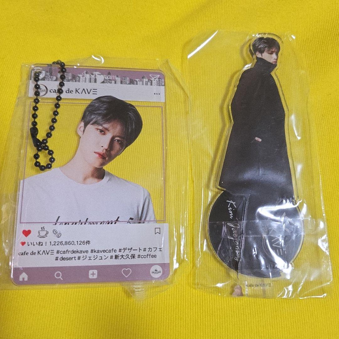 ジェジュン Cafe de KAVE オープン記念　ノベルティ　アクスタ