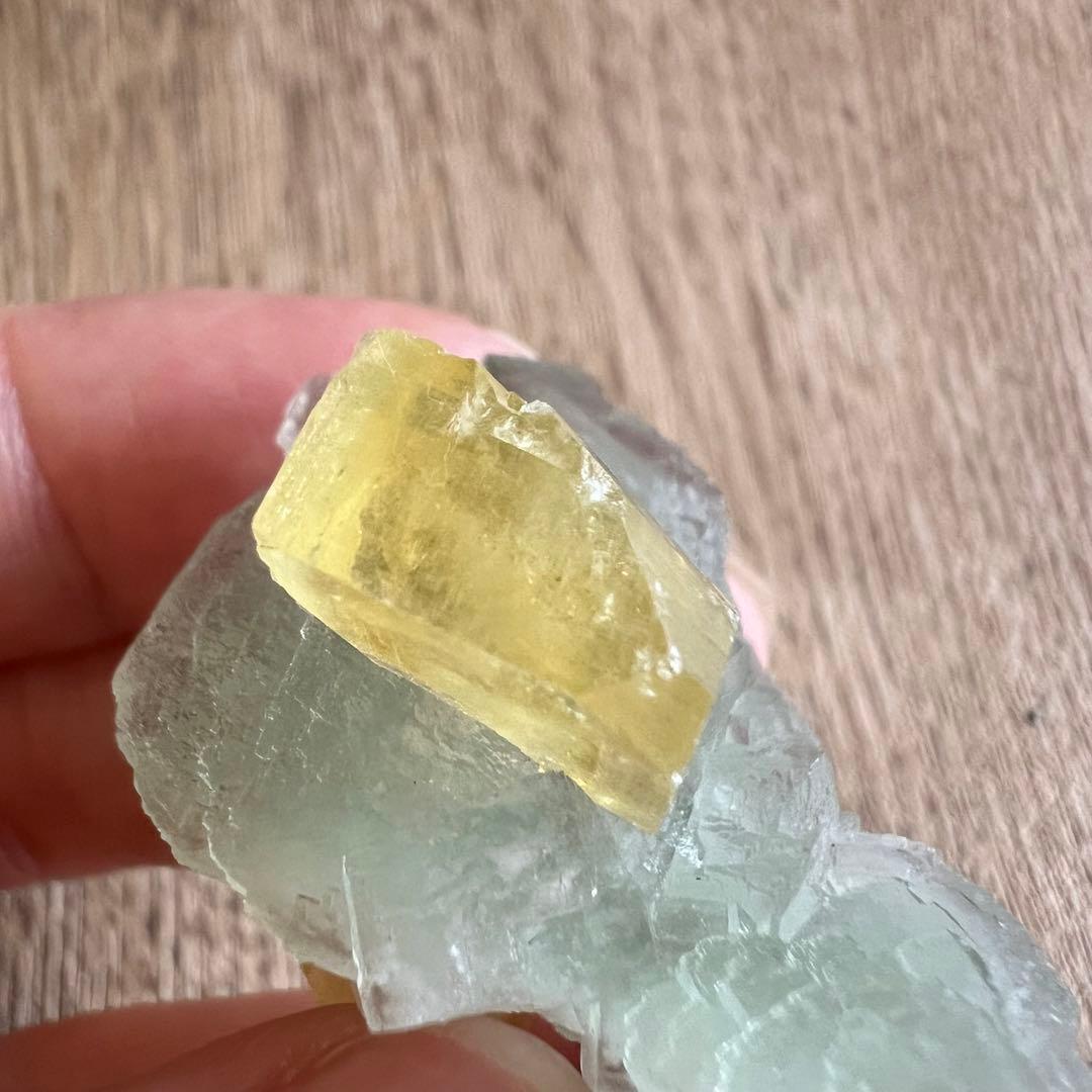 フローライト バライト R70 共生 鉱物 標本 原石