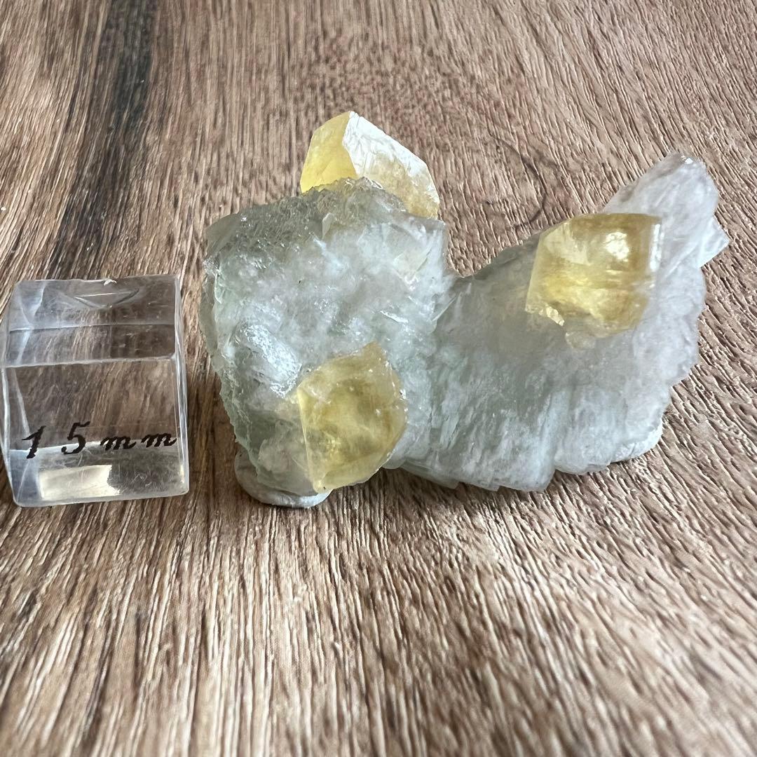 フローライト バライト R70 共生 鉱物 標本 原石