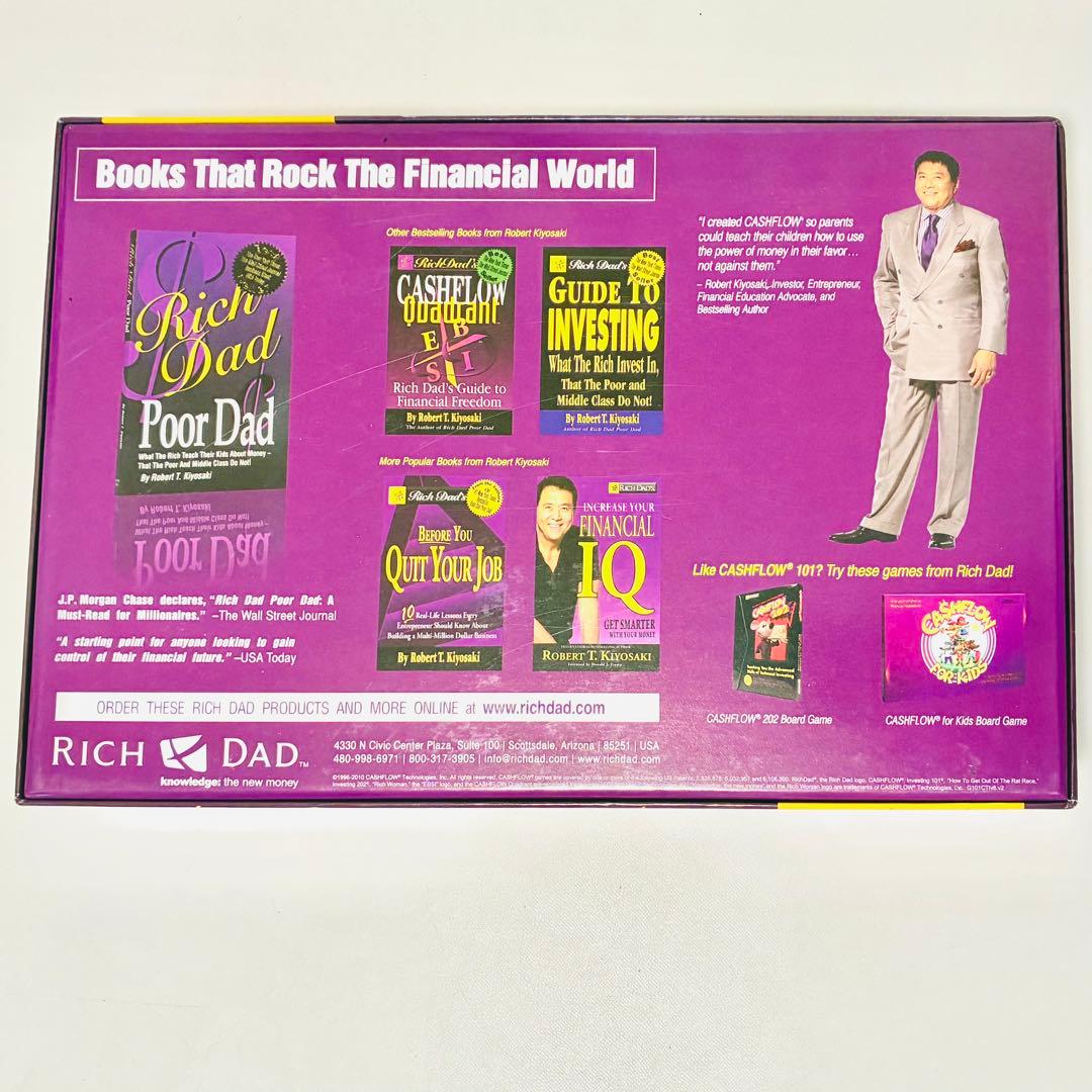 【訳あり美品 欠品なし】新装版キャッシュフロー101英語版 日本語説明書付き S