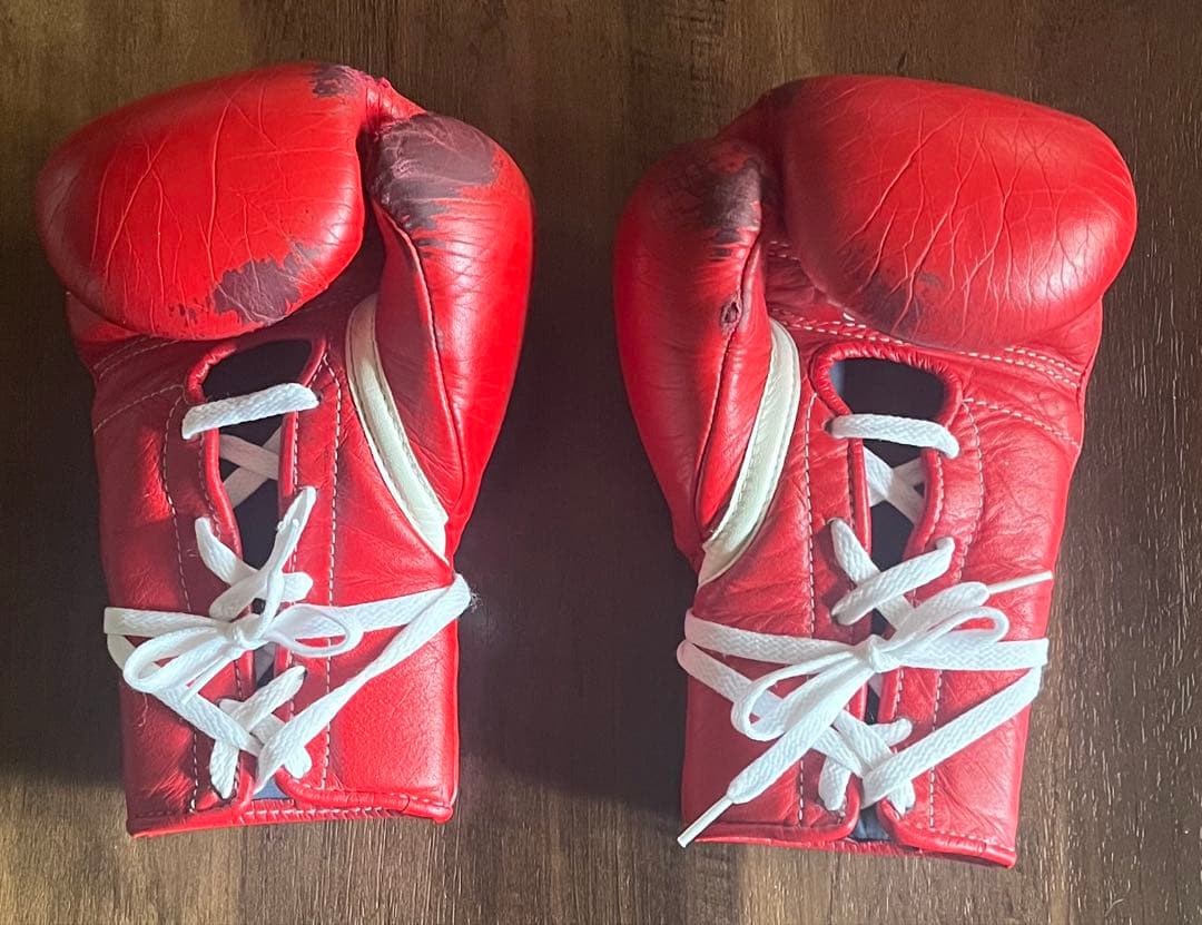 ★WINNING ボクシンググローブMS-200★8oz 赤★
