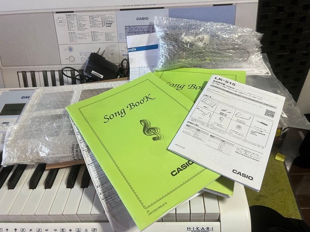 美品‼️Casiotone LK-515 光る鍵盤付きキーボード