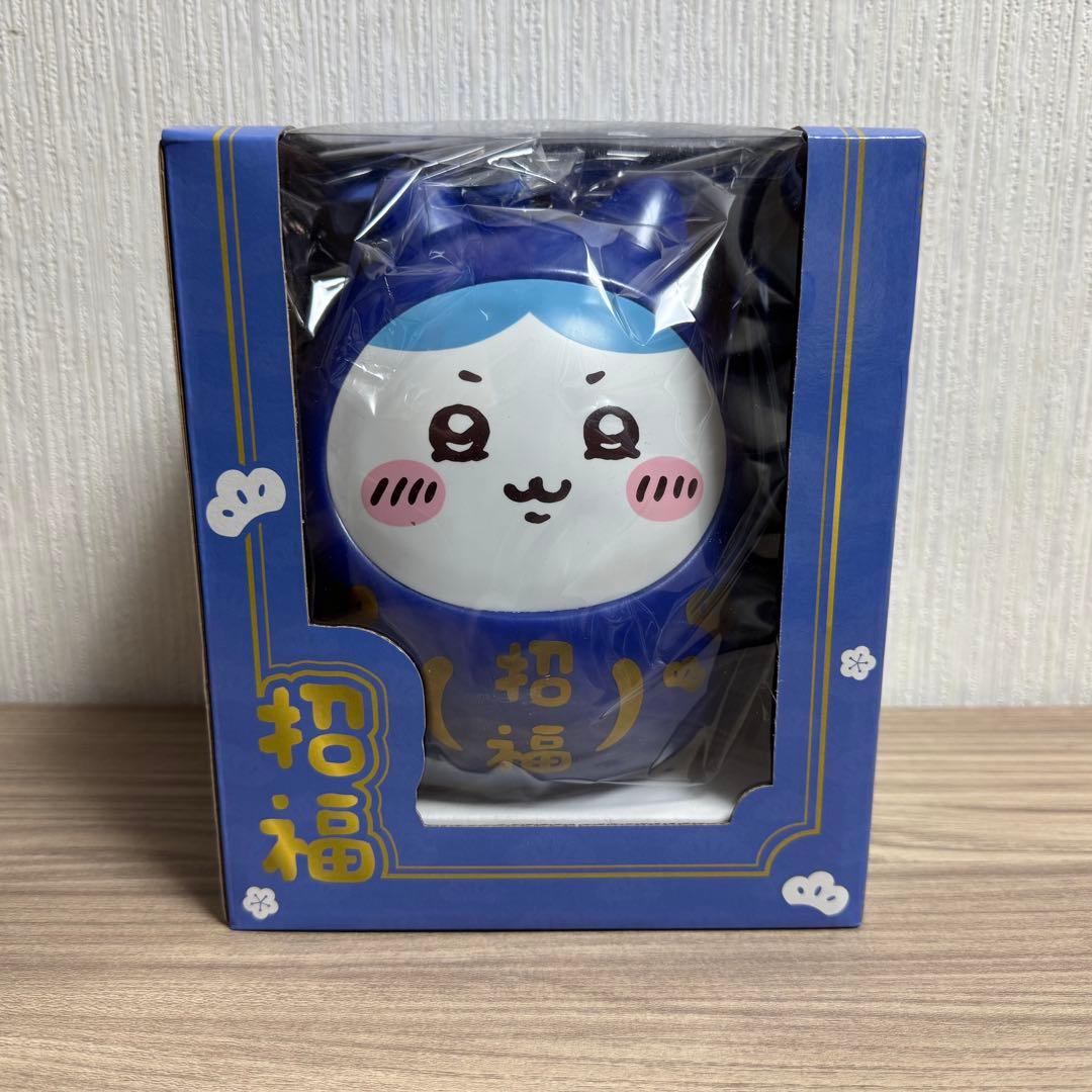 ちいかわ ダルマ型 貯金箱 ちいかわ ハチワレ 台湾 セブンイレブン コンビニ