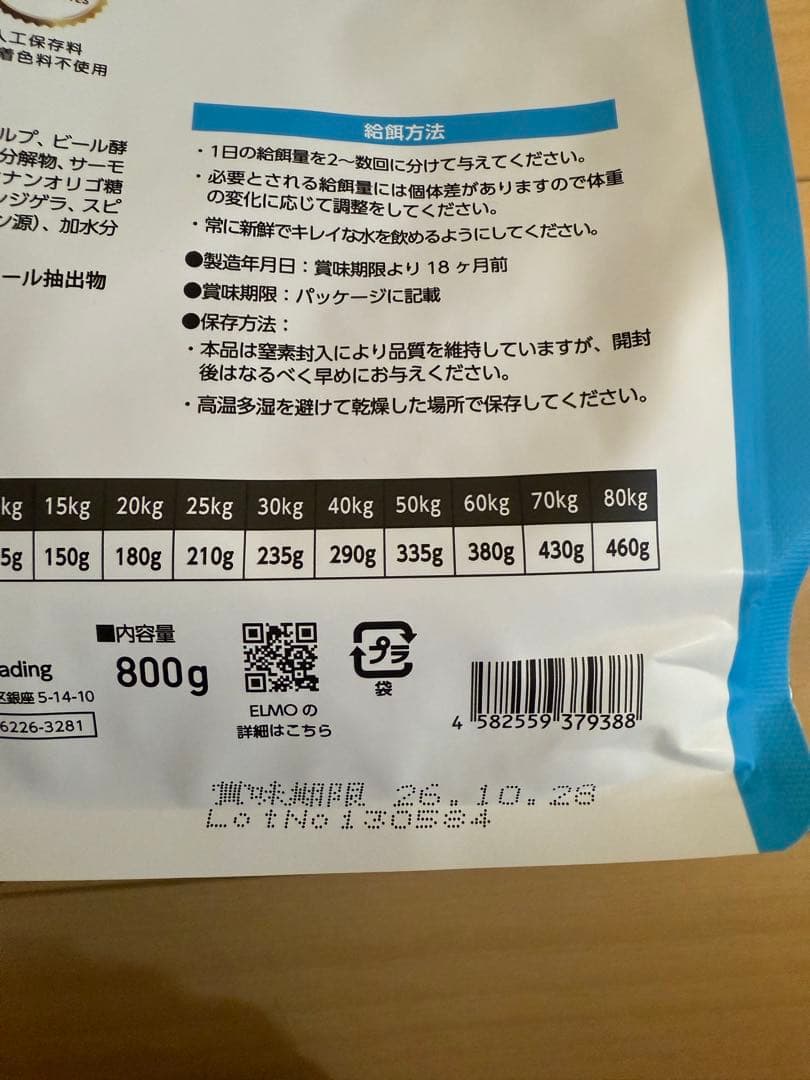 ELMO ドライフード 計11.6kg