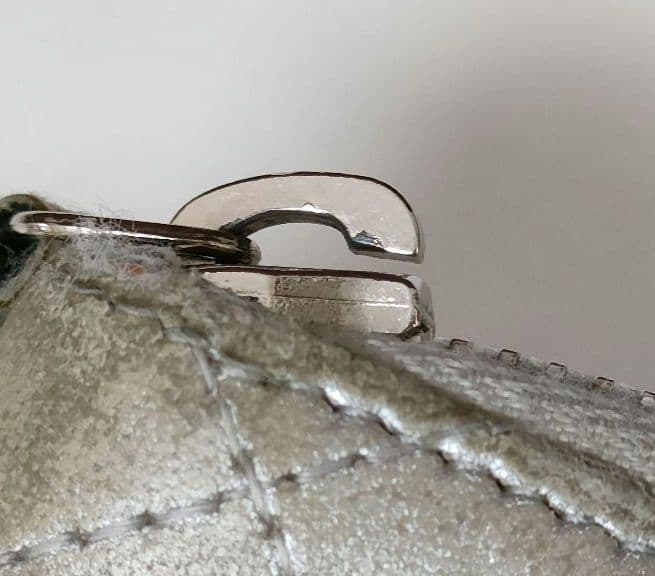 ANP17 シャネル マトラッセ ケース 小銭入れ シルバー金具