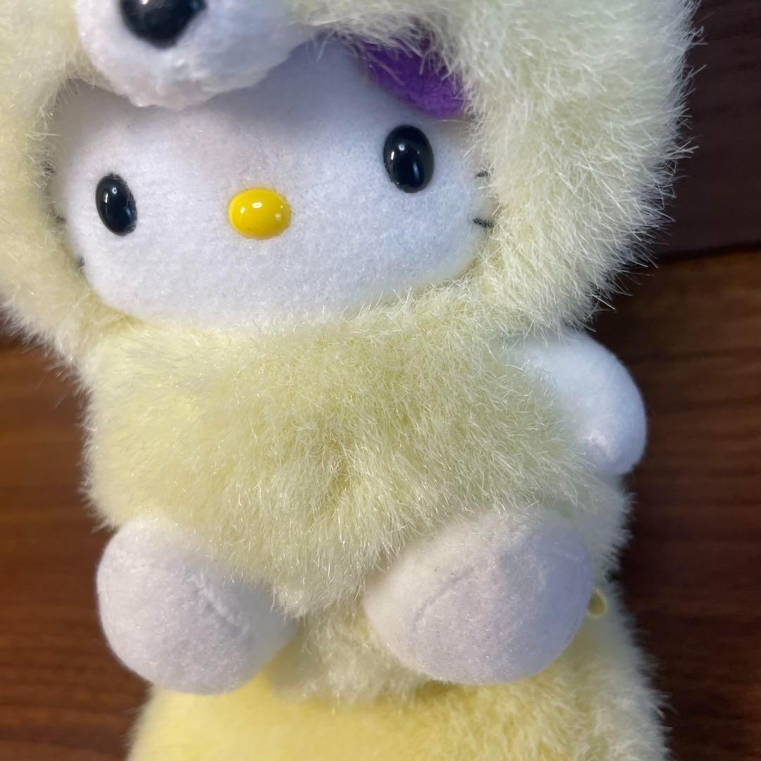 【レア】2004年　キティ 北海道限定 キタキツネ ボールチェーンぬいぐるみ