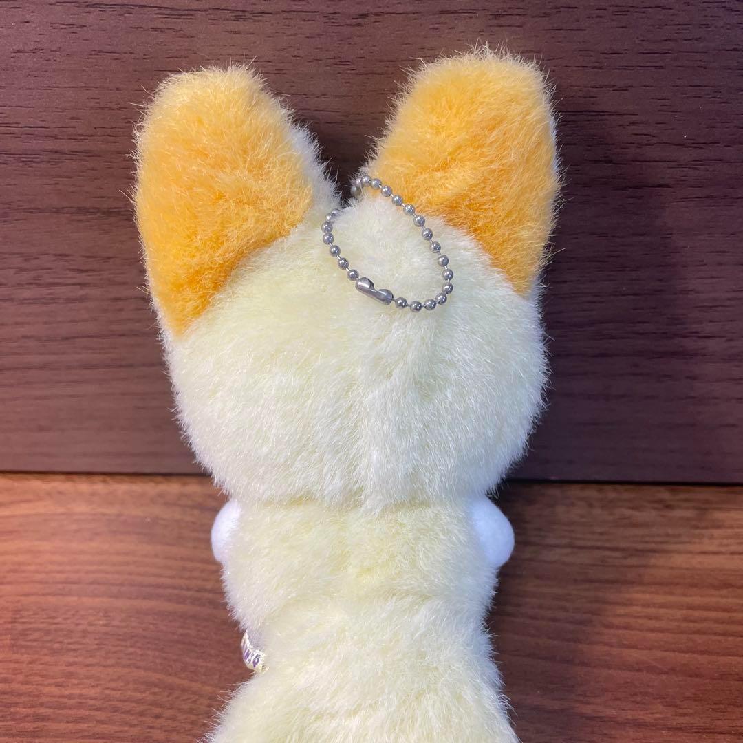 【レア】2004年　キティ 北海道限定 キタキツネ ボールチェーンぬいぐるみ