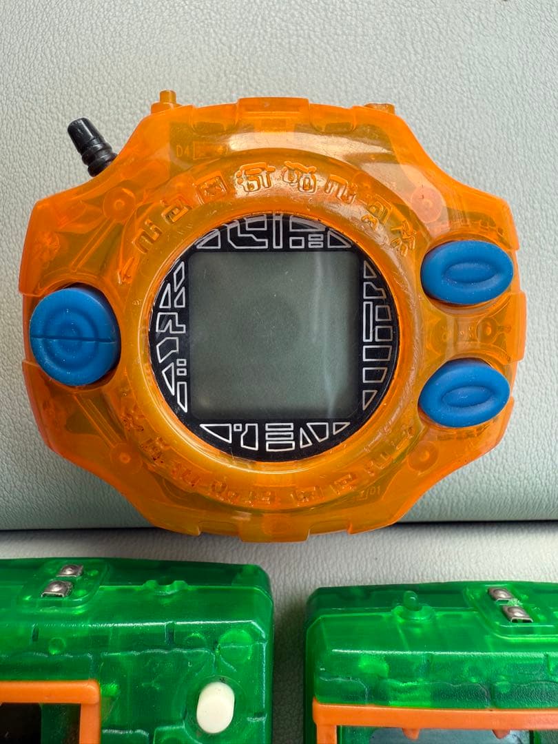 ジャンク デジモン ver.5 スケルトングリーン デジヴァイス 3つセット