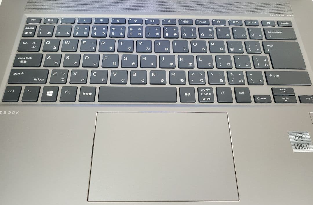 Windowsノート本体 HP Zbook Corei7 10750H Quadro T1000 16GB