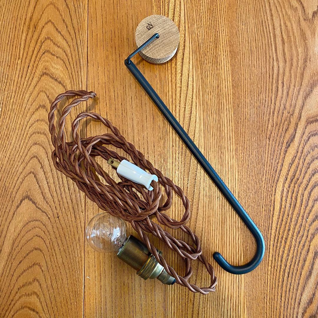 eNproduct ハンガーライト 電球付き 北欧暮らしの道具点