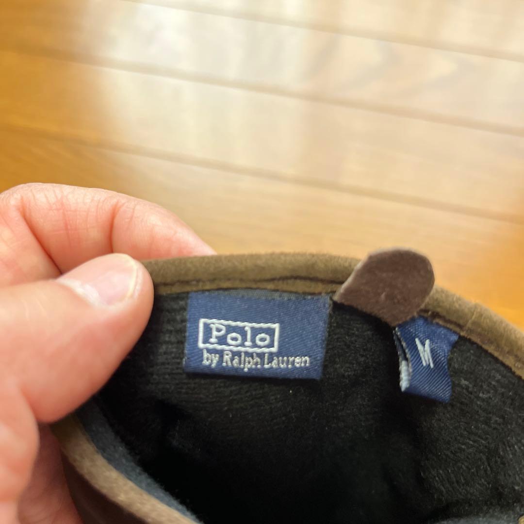 Polo by Ralph Lauren ブラウンレザー手袋