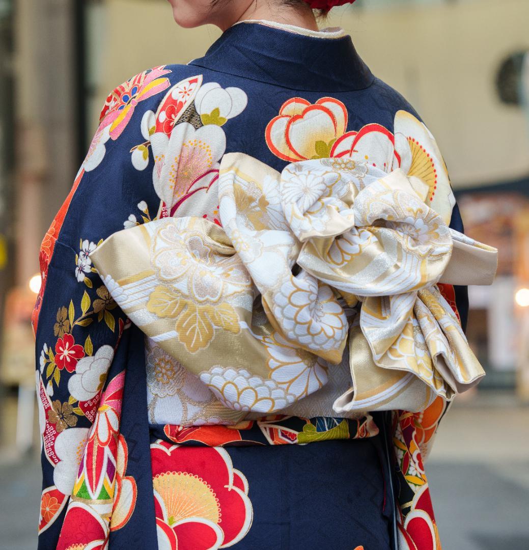 ≪美品≫　正絹振袖９点フルセット【671】【160cm~170cmの方用】