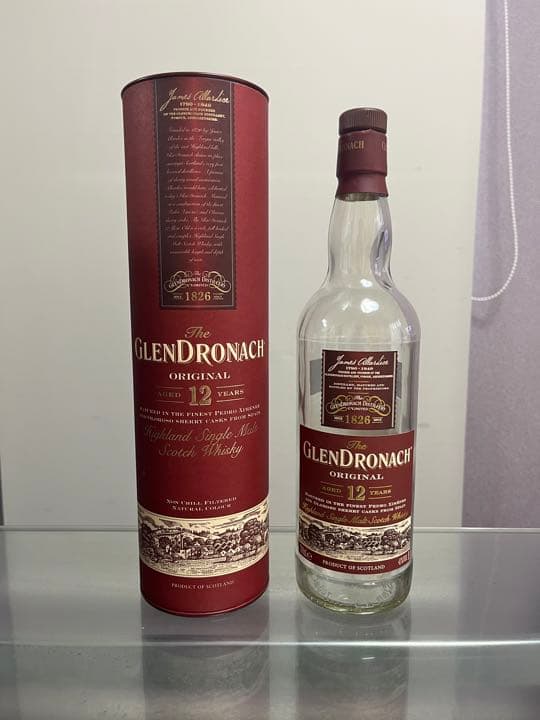 ウイスキー空瓶箱付8種類