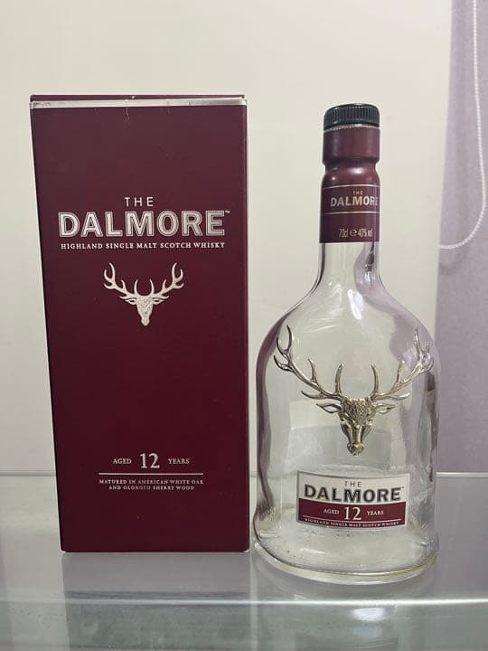 ウイスキー空瓶箱付8種類