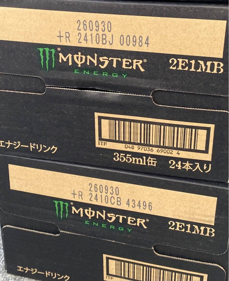 ヘ*読様 MONSTER ENERGY エナジードリンク 48本