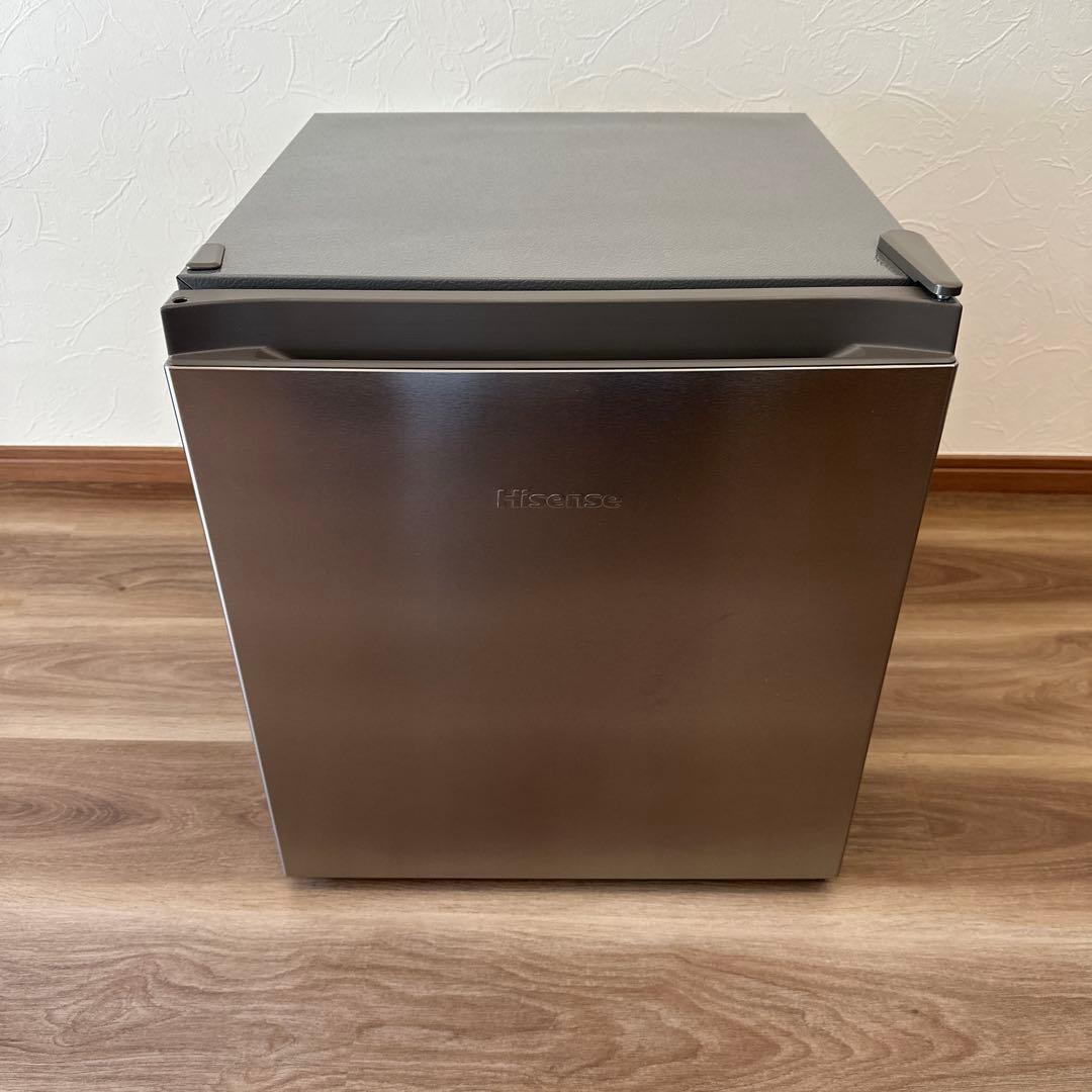 ハイセンス 小型 冷蔵庫 幅44.5cm 45L シルバー HR-A45S