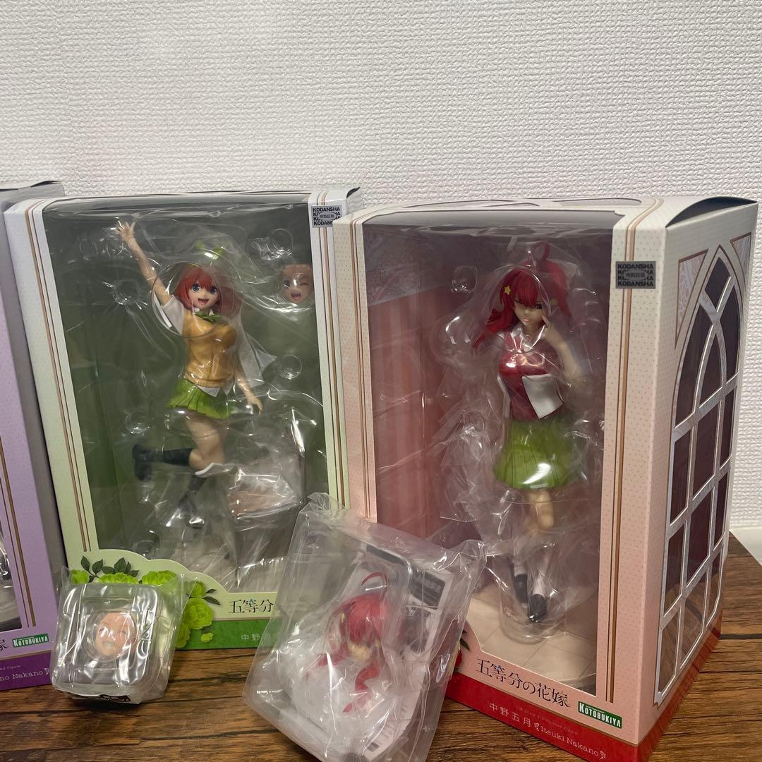 五等分の花嫁　コトブキヤフィギュア　三玖以外 付属パーツ付き　新品未使用