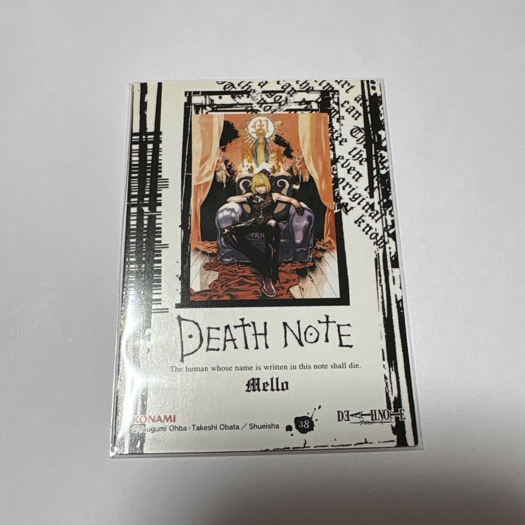 DEATH NOTE トレーディングカード　38 メロ　デスノート