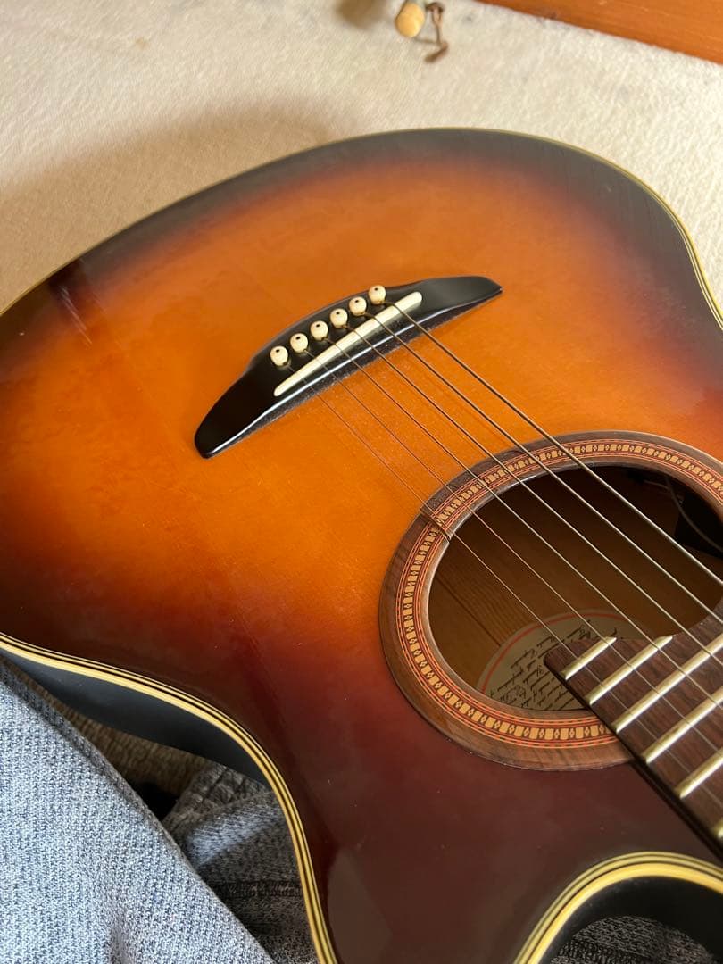 90's YAMAHA エレアコ　ヤマハ　ヴィンテージギター