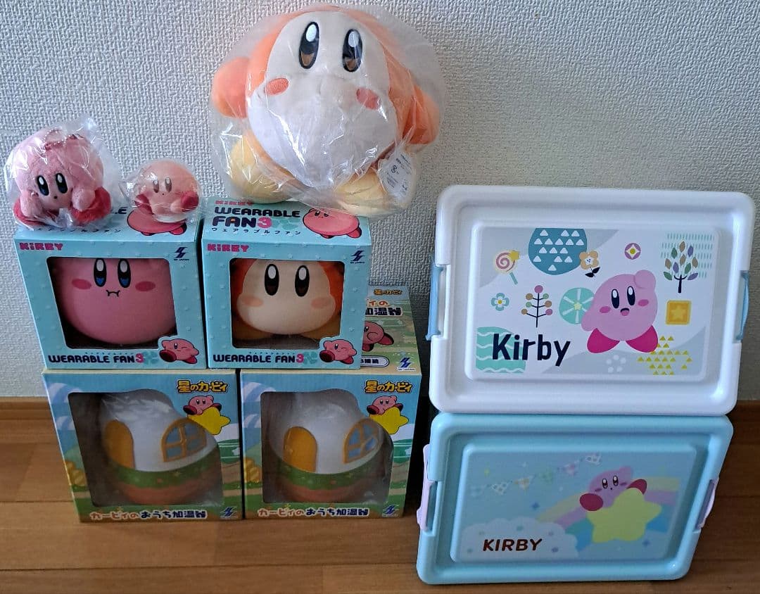 星のカービィ カービィ ワドルディ 食器 水鉄砲 バニティ 扇風機 タンブラー