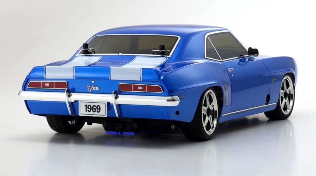 京商エンジンRC1969年式シボレーカマロルマンブルーレディセット