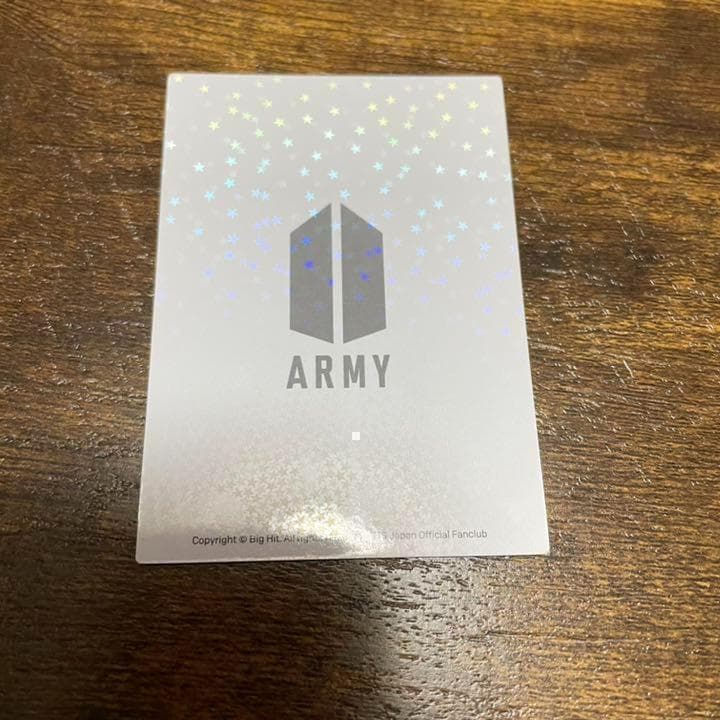 ★BTS V ブイ テヒョン テテ ファンクラブ 更新 トレカ