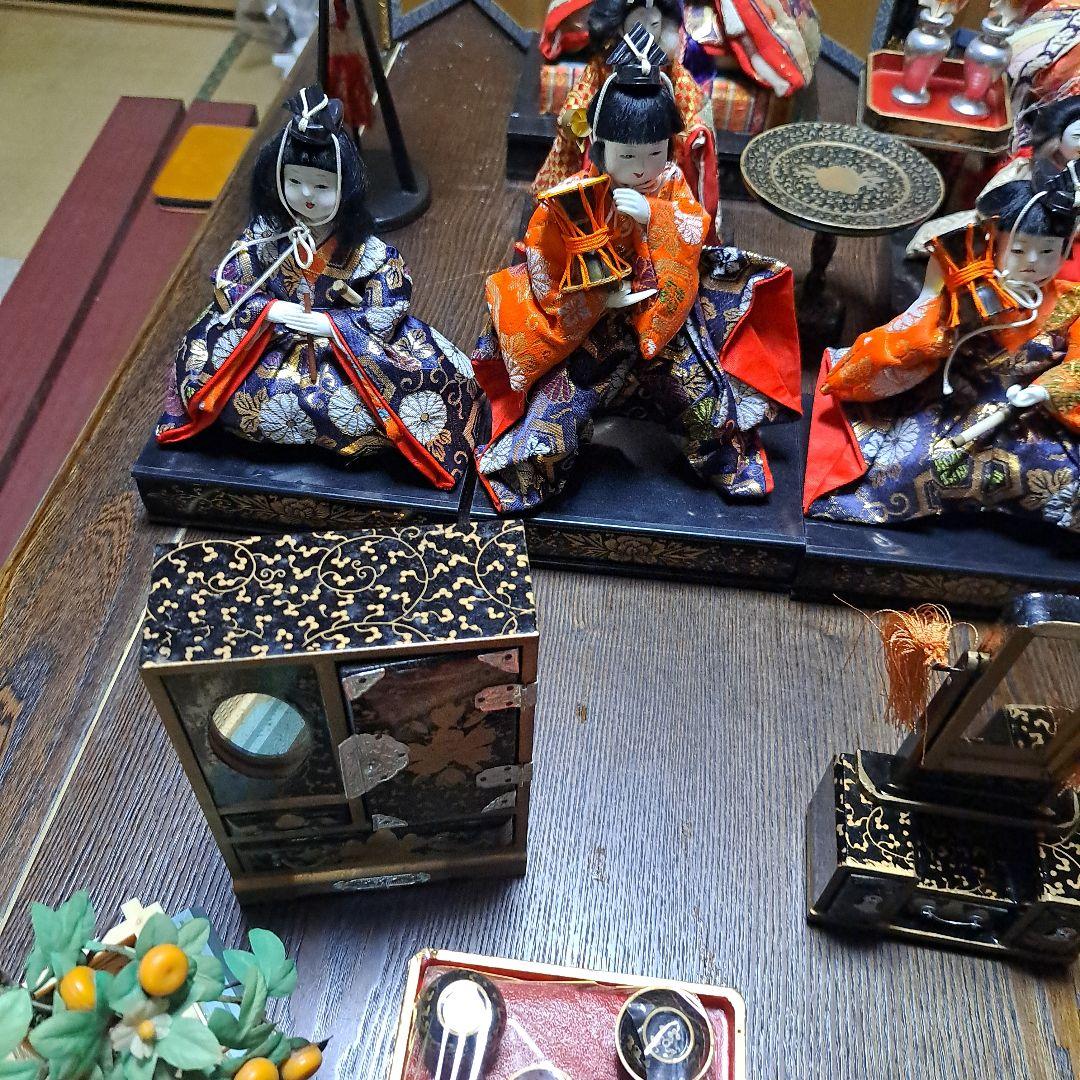 雛人形セット 伝統的な雛祭り用＆3段台