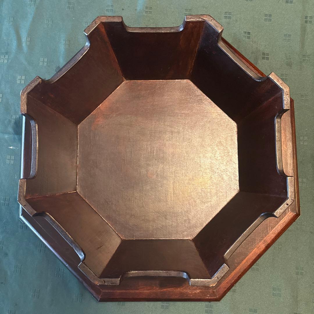 松本民芸家具 八角膳 ミズメザクラ 飾り台 花台 座卓机